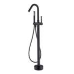 1-handle Commercial/Residential Freestanding Swivel Bathtub Faucet with Hand Shower (Valve Included)