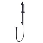 1-Handle Waterfall Shower Faucet in Matte Black