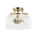3-Light Modern Flush Mount Lighting - Image 2