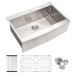 33*22*10 Inch Kitchen Sink Silver Single Bowl Kitchen Sink