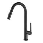 360-degree Rotation Single-Handle Pull-out Faucet