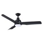 52" Cason Induatrial Downrod Mount Reversible Ceiling Fan with LED Lighting and Remote Control - Image 2