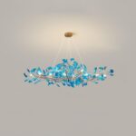 Acrylic Ginkgo Leaf Chandelier - Image 2