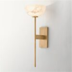 Alabaster Cup Wall Lamp - Image 2