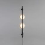 Alabaster Vertical Plug-in Wall Sconce - Image 2