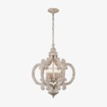 Antique White Style Chandelier - Image 2