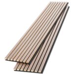 2 Pack Veneer Sound Acoustic Wood Wall Panels - Image 2