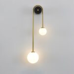 Brass Arc Wall Light - Image 2
