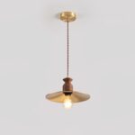 Brass Crest Pendant Light - Image 2