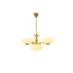 Brass Radiance Orb Chandelier - Image 2