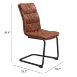 Dining Chair | Brown Black - Image 10