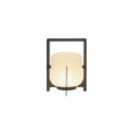 Black Twilight Lantern Table Lamp - Image 2