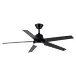 52" Vaczon 5 Blades Ceiling Fan with LED Light and Remote Control